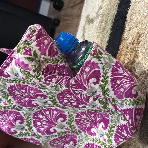 Vera Bradley Julep Tulip Diaper Multi Purpose Tote Briefcase Laptop Diaper Bag - Picture 6 of 12